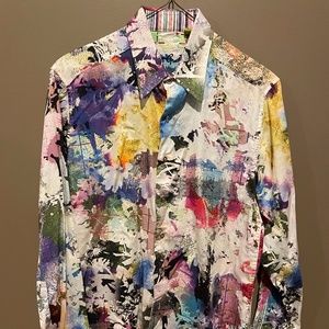 ROBERT GRAHAM- Men's Long Sleeve Shirt